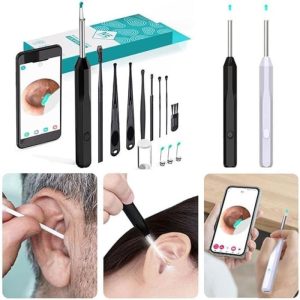 Wireless Pain Less Smart Visual Ear Cleaner Otoscope NE6 Ear Wax Removal Tool with Camera Ear Endoscope
